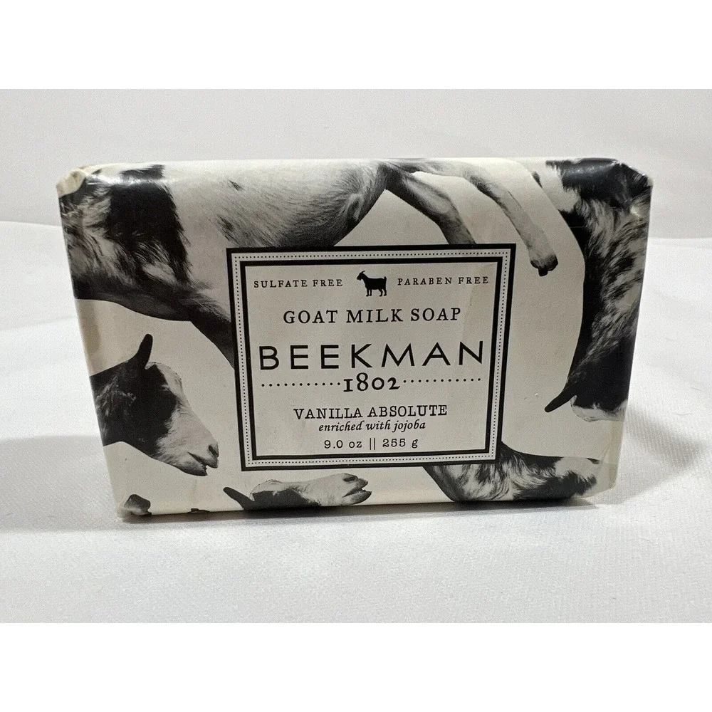 Beekman‎ 1802 Goat Milk Soap Heirloom Apple Natural Skincare Clean Beauty
